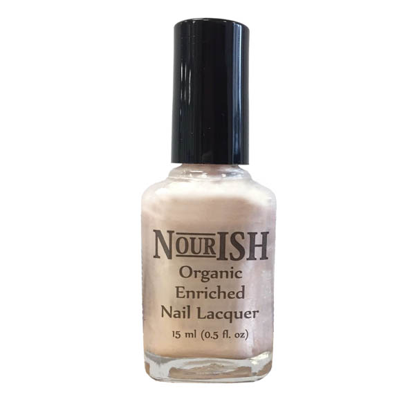 Nourish Organic Nail Polish 15ml. Pink Ice