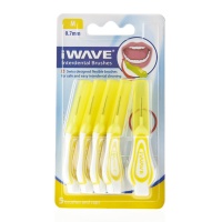 iWave Interdental Brush Yellow, Pack 5